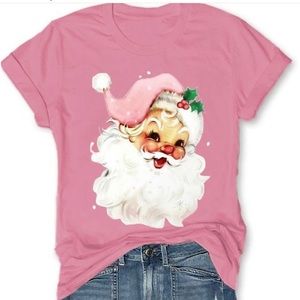 Vintage Santa Christmas T Shirt